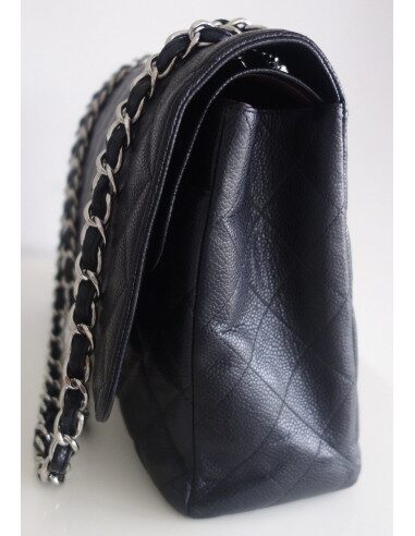 Sac Chanel Classique maxi caviar noir