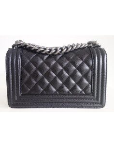 Sac Chanel Boy noir 2