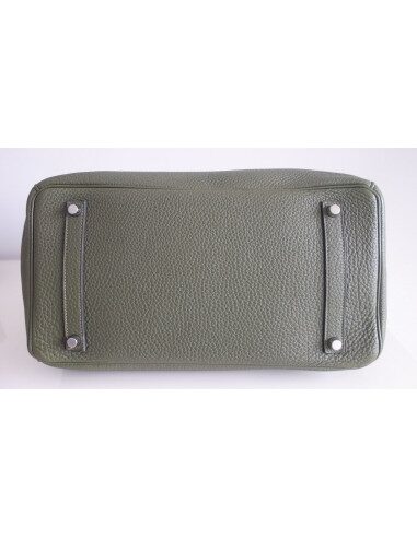 Sac Hermes Birkin 35 vert Veronese