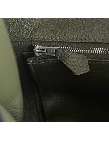 Sac Hermes Birkin 35 vert Veronese