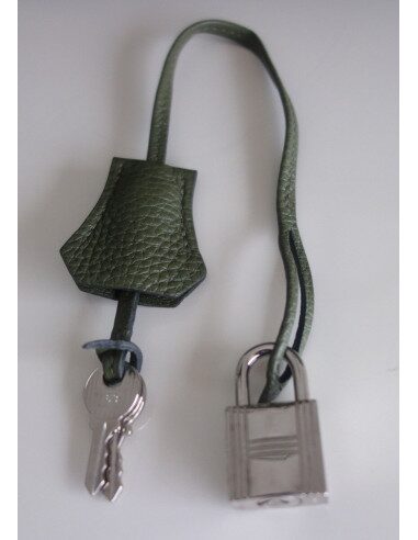 Sac Hermes Birkin 35 vert Veronese
