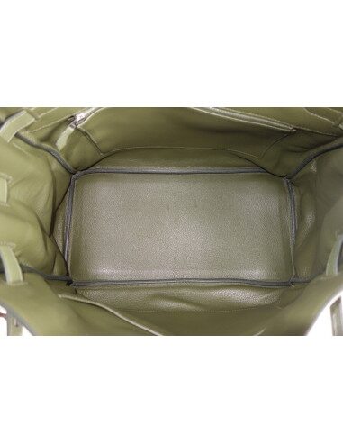 Sac Hermes Birkin 35 vert Veronese