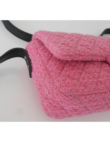 SAC CHANEL 2.55 TWEED ROSE