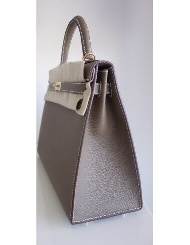 Sac Hermes Kelly 32 étoupe