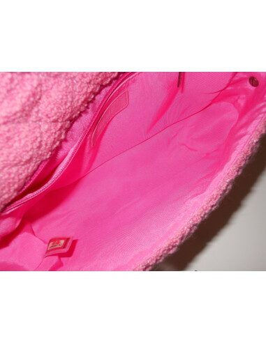 SAC CHANEL 2.55 TWEED ROSE