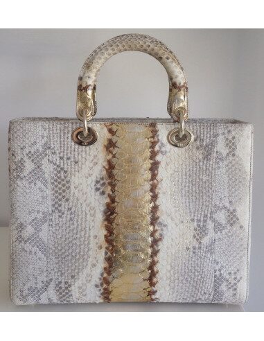 Sac Lady Dior python