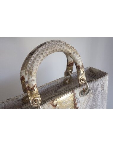 Sac Lady Dior python
