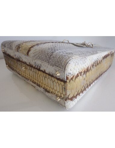 Sac Lady Dior python