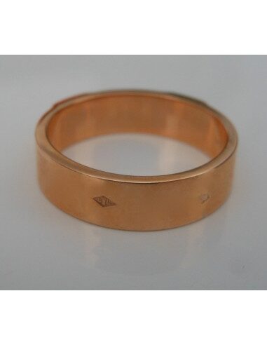 BAGUE HERMES COLLIER DE CHIEN OR ROSE