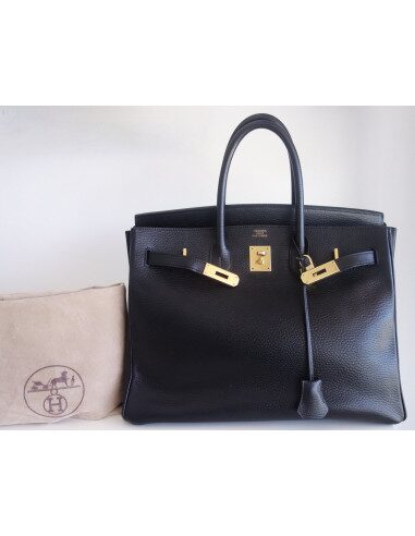 Sac Hermes Birkin 35 noir