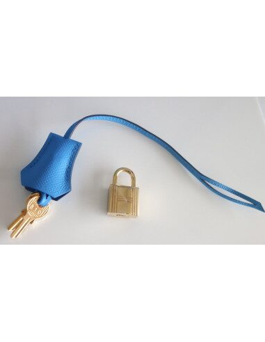 Sac Hermes Birkin 30 bleu Frida
