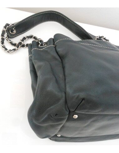 SAC CHANEL PETIT SHOPPING CUIR NOIR