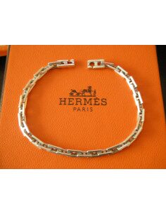 BRACELET HERMES HERACLES ARGENT