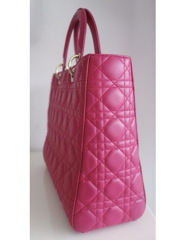 Sac Lady Dior rose