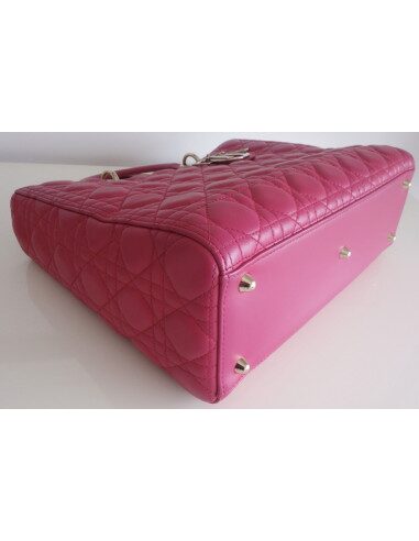 Sac Lady Dior rose