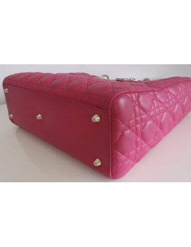 Sac Lady Dior rose
