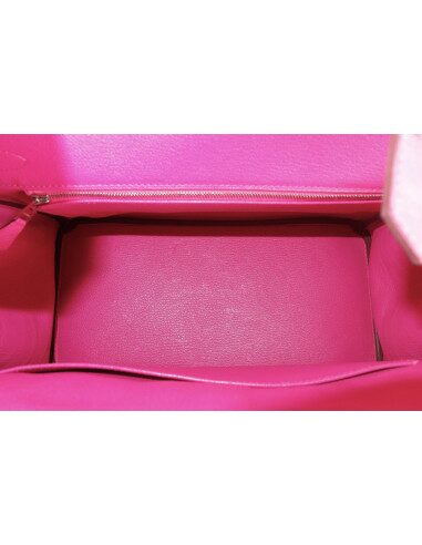 Sac Hermes Birkin 30 autruche rose