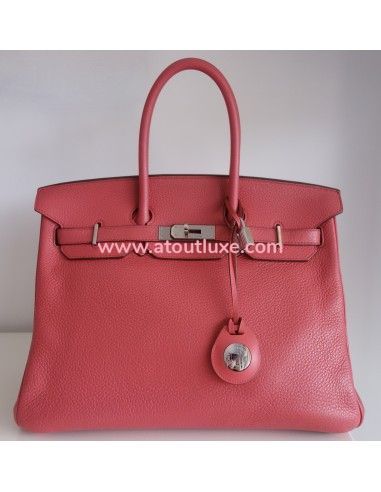 Sac Hermes Birkin 35 bougainvilliers