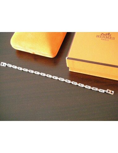 BRACELET HERMES HERACLES ARGENT