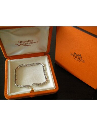 BRACELET HERMES HERACLES ARGENT