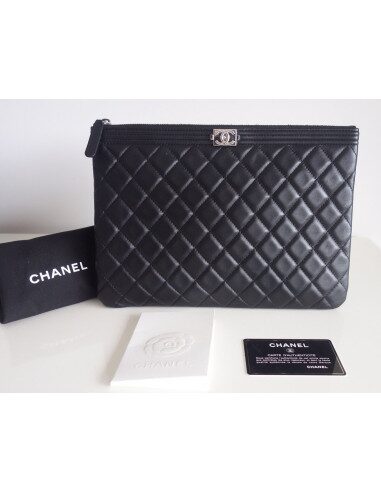 Pochette Chanel noir