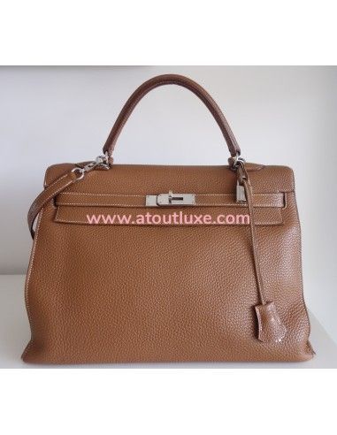 Sac Hermes Kelly 35 gold