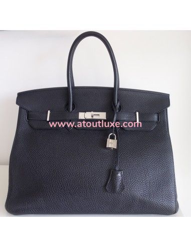 Sac Hermes Birkin 35 noir