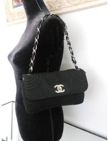 SAC PETIT SHOPPING CHANEL NOIR