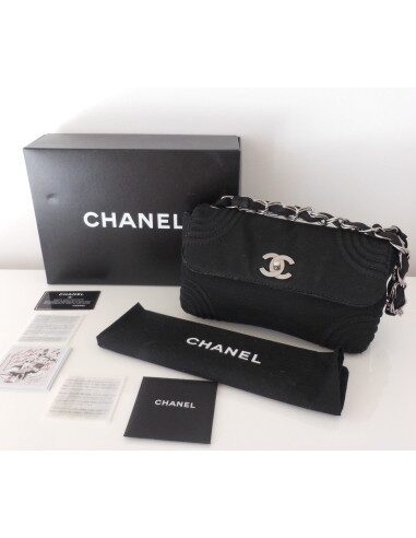 SAC PETIT SHOPPING CHANEL NOIR