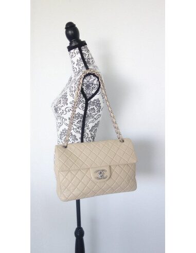 Sac Chanel Classique beige