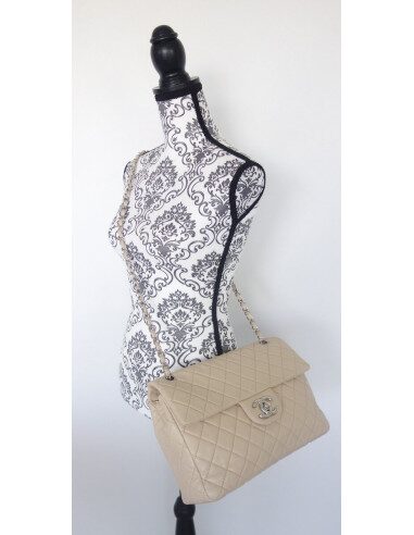 Sac Chanel Classique beige