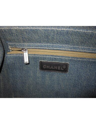 SAC CHANEL 2.55 CUIR ET JEAN