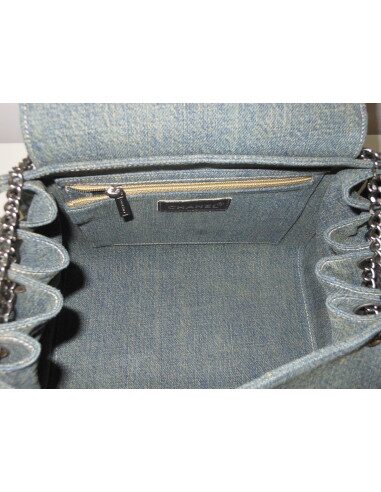SAC CHANEL 2.55 CUIR ET JEAN