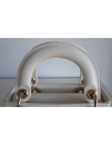 Sac Lady Dior lézard mini modèle