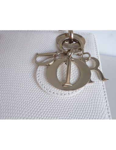 Sac Lady Dior lézard mini modèle