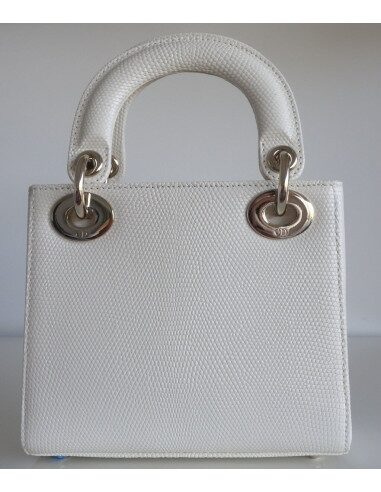 Sac Lady Dior lézard mini modèle