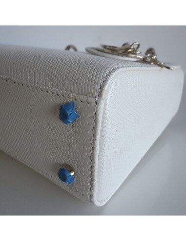 Sac Lady Dior lézard mini modèle