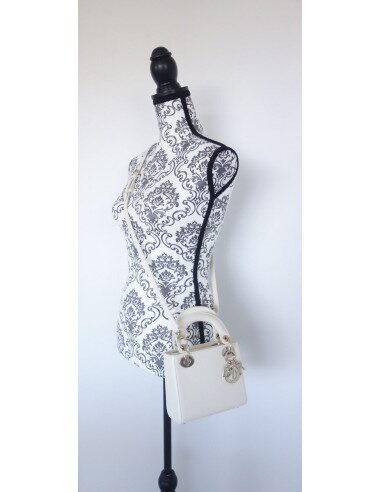 Sac Lady Dior lézard mini modèle