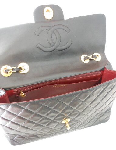 SAC CHANEL TIMELESS JUMBO NOIR 