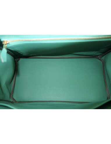 Sac Hermes Birkin 30 vert vertigo