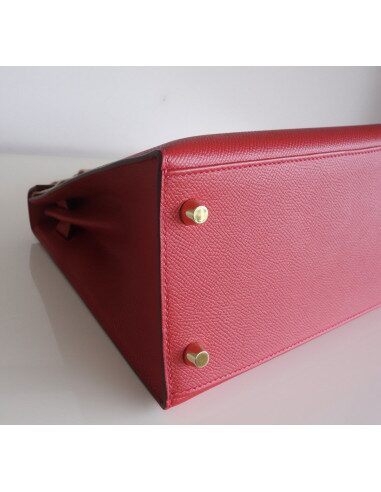 Sac Hermes Kelly 28 rouge casaque