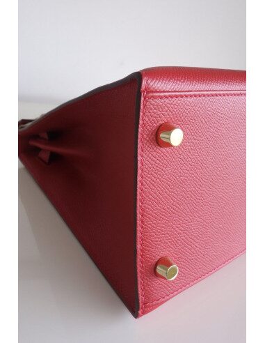 Sac Hermes Kelly 28 rouge casaque