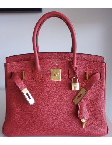 Sac Hermes Birkin 30 rose Jaipur