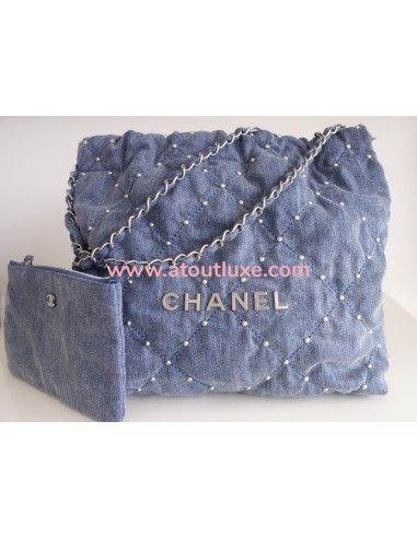 Sac Chanel 22 denim