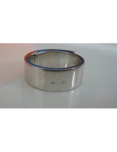 BAGUE NEW KELLY HERMES DIAMANTS ET OR BLANC 