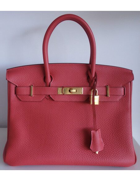 Sac Hermes Birkin 30 rose Jaipur