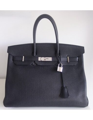 Sac Hermes Birkin 35 Togo noir