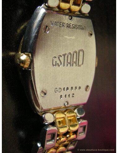 MONTRE CHOPARD GSTAAD 32/8117 OR ET DIAMANTS