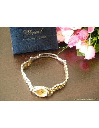MONTRE CHOPARD GSTAAD 32/8117 OR ET DIAMANTS