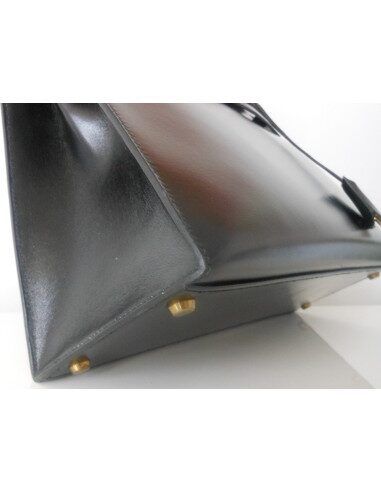 SAC HERMES KELLY BOX NOIR 